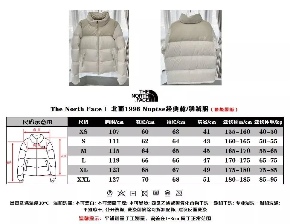THE NORTH FACE 1996 Nuptse