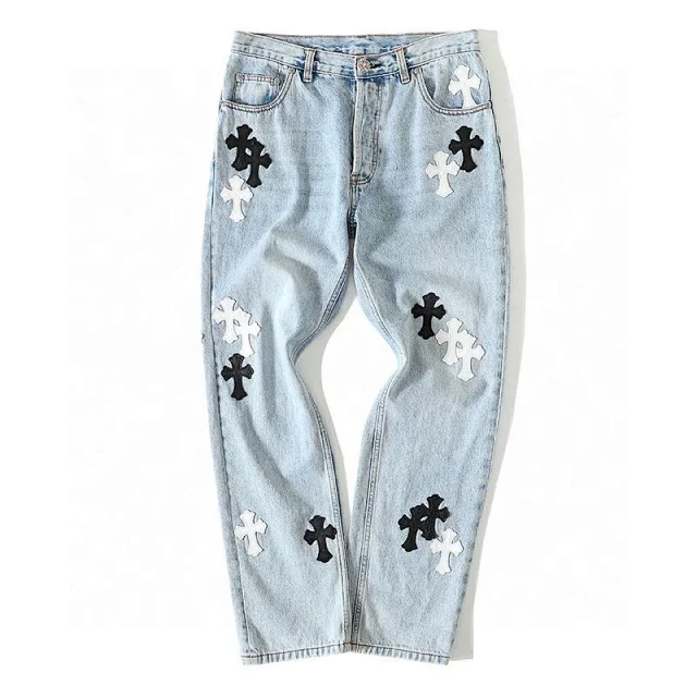 Chrome Hearts Levi’s Cross Patch jeans